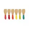 Image de Set de spatules raclette multicolores 12,8x3,9cm
