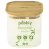 Image de Boîte alimentaire verre et bambou 800ml transparent