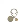 Image de Embrasse rideau textile magnétique sans perçage beige