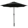 Image de Parasol droit rond eko 2.5 m gris anthracite