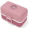 Image de Lunch box à compartiments enfant 800ml en PP Rose Blush