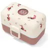 Image de Lunch box à compartiments enfant 800ml en PP Cannelle Renard