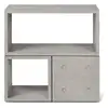 Image de Petit buffet en béton gris - 74,5x74,5cm