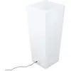 Image de Pot de fleurs décoratif lumineux led 75cm 16 couleurs rechargeable