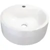 Image de Vasque ronde à poser en résine 37 cm
