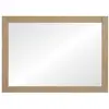 Image de Miroir rectangulaire en chêne réversible 50x70cm