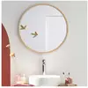 Image de Miroir rond en chêne