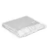 Image de Plaid cachemire et laine léger motif diamant gris argenté 130 x 230 cm