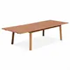 Image de Table de jardin extensible en bois eucalyptus 10 places