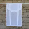 Image de Store en lin blanc 45X120 CM