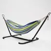 Image de Hamac sur pied 26 m avec toile en polyester bleu et vert