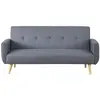 Image de Canapé scandinave convertible 3 places gris