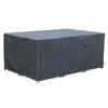 Image de Housse de protection grise pour salon de jardin 172 cm sur 112 cm