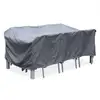 Image de Housse de protection grise pour table de jardin 202cm sur 124cm