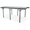 Image de Carport de 15m² en aluminium anthracite