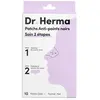 Image de Dr. Herma Patch Anti Points Noirs 2 Étapes Boîte De 5 Soins 10 Patchs