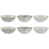 Image de Lot de 6 grands bols en porcelaine gris d21
