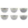 Image de Lot de 6 petits bols en porcelaine gris d12