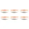 Image de Lot de 6 grands bols en grès rose d22