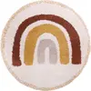 Image de Tapis rond Bohemian arc-en-ciel (120 cm)
