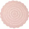 Image de Tapis rond Alma rose nude (120 cm)