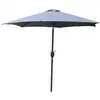 Image de Parasol gris rond 25 x 25 m