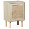 Image de Table de chevet en cannage, 40x30x58cm