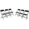 Image de Chaises de réception pliantes gris foncé