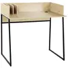 Image de Bureau en métal et bois crème