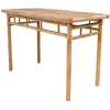 Image de Table à manger 4 personnes en bambou l110