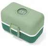 Image de Lunch box à compartiments enfant 800ml en PP Vert Forest