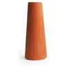Image de Vase soliflore béton terracotta (grande taille) H16cm