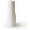 Image de Vase soliflore béton blanc (grande taille) H16cm