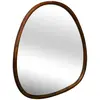 Image de Miroir organique en sapin couleur noyer 75 cm