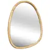 Image de Miroir organique en sapin couleur naturelle 75 cm