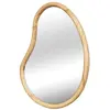 Image de Miroir organique naturel en bois de sapin 65cm