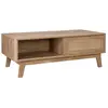Image de Table basse 2 niches 1 porte coulissante cannage