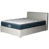 Image de Pack lit coffre et matelas hybride 140x190 épais 30cm