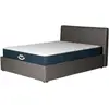 Image de Pack lit coffre et matelas hybride 180x200 épais 26cm