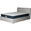 Image de Pack lit coffre et matelas hybride 160x200 épais 26cm