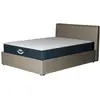 Image de Pack lit coffre et matelas hybride 140x190 épais 26cm