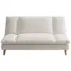 Image de Canapé convertible 3 places en tissu beige