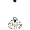 Image de Suspension filaire en fer noir