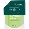Image de BeauTerra Savon liquide de Marseille Parfum Menthe-Citron Eco-recharge 900ml
