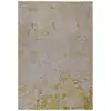 Image de Tapis de salon moderne jaune 120x170 cm