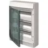 Image de Coffret électrique étanche nu 1 rangée 8 modules porte transparente étanche IP65 ABB