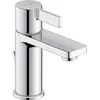 Image de Duravit D-Neo Mitigeur monocommande de lavabo, Robinet lavabo, Taille S (hauteur de sortie 87 mm), lavabo salle de bain avec tirette et garniture de vidage, Robinet salle bain, Robinet, chromé en occasion ou reconditionné