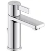 Image de Duravit D-Neo Mitigeur monocommande de lavabo, Robinet, Taille M (hauteur de sortie 110 mm), Robinet salle bain avec tirette et garniture de vidage, robinet à économie d'énergie (FreshStart), chromé en occasion ou reconditionné