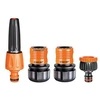 Image de Kit arrosage 4 Pièces Raccord rapide 15mm1/2" Système d'arrosage