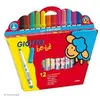 Image de Feutres GIOTTO bébé - Etui de 12 Maxi feutres